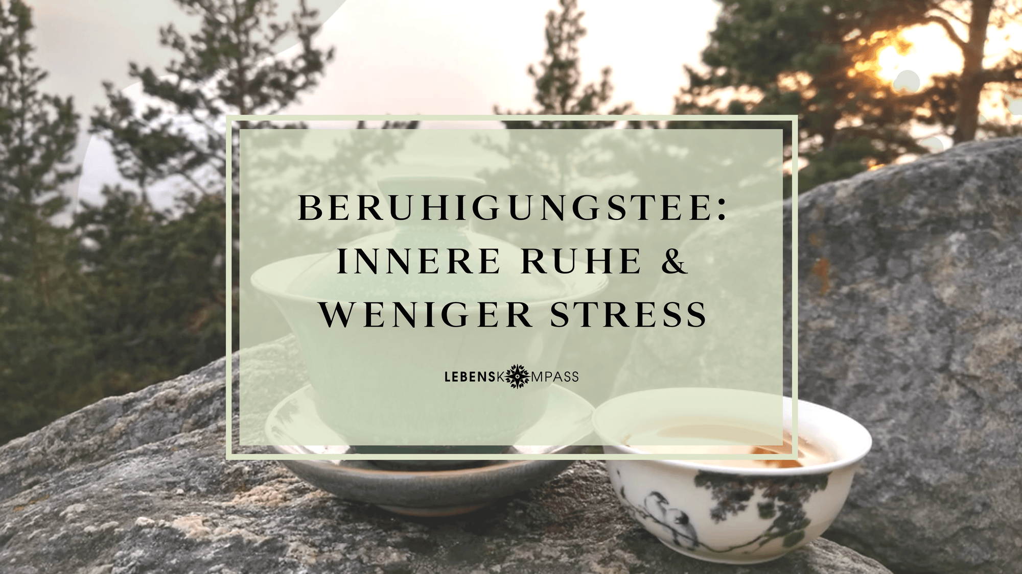 Beruhigungstee Sorten und Wirkung