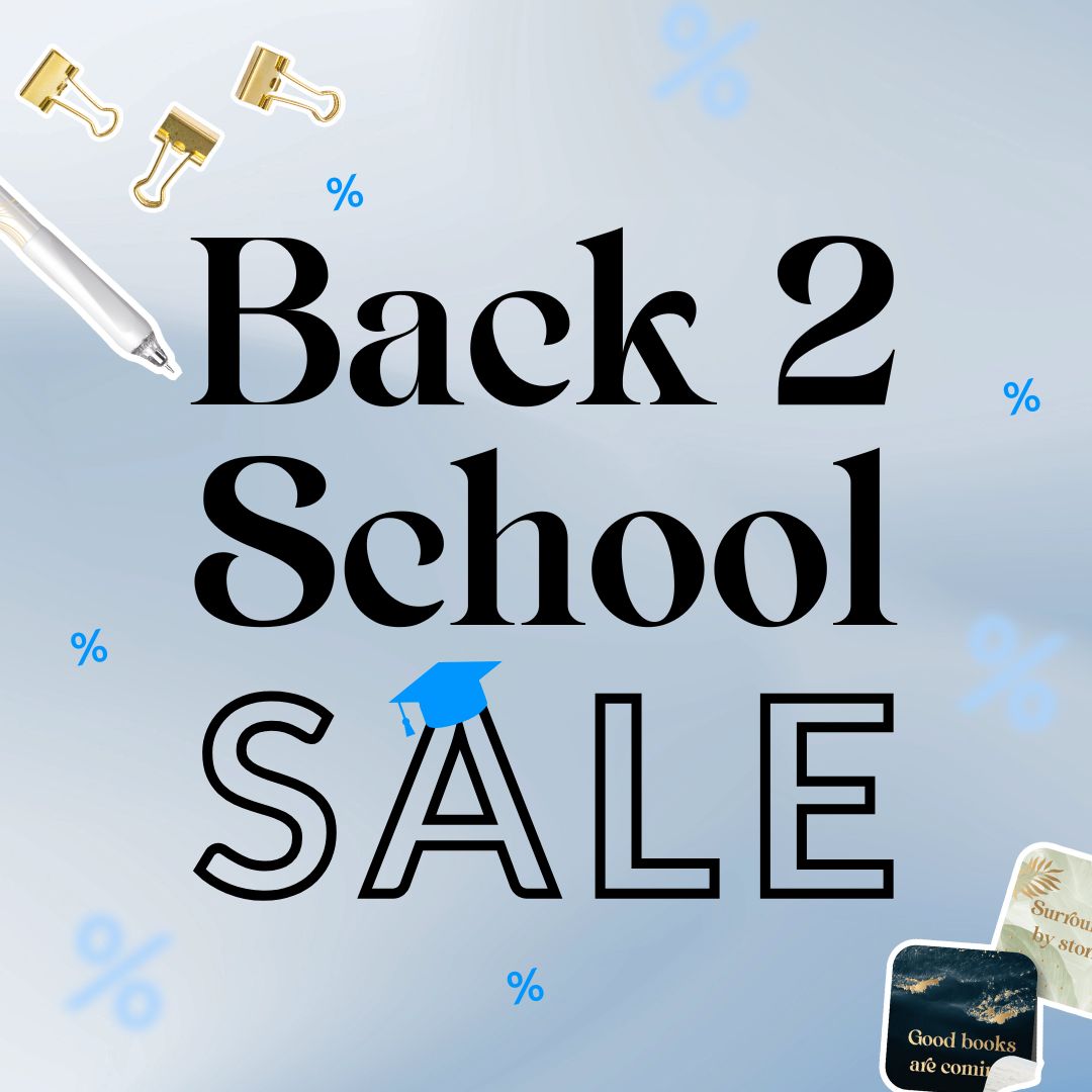 % Back 2 School Sale %