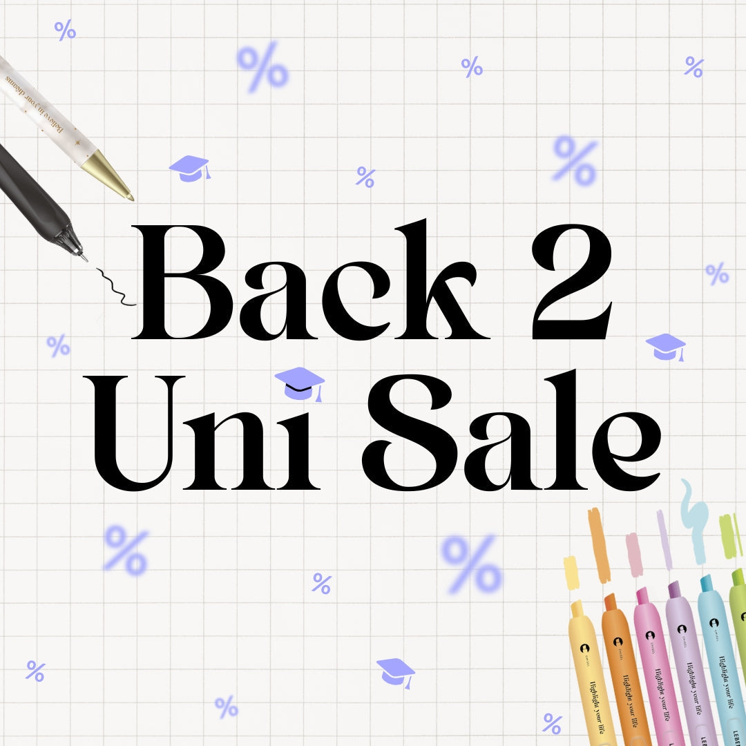 % Back 2 Uni Sale %