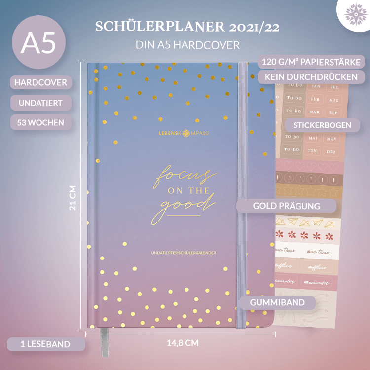 Schülerkalender Undatiert - DIN A5