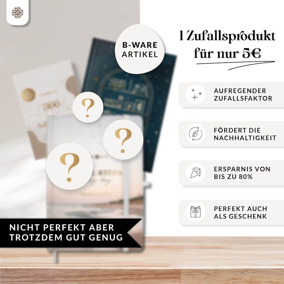 2. Chance - Überraschungsartikel mit Ecken & Kanten