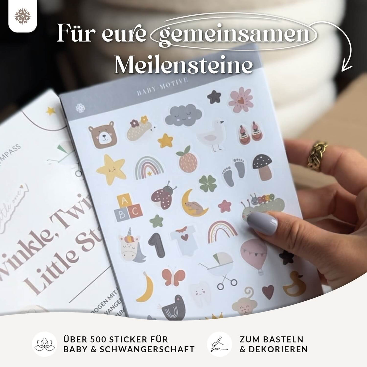 Sticker Set Schwangerschaft & Baby