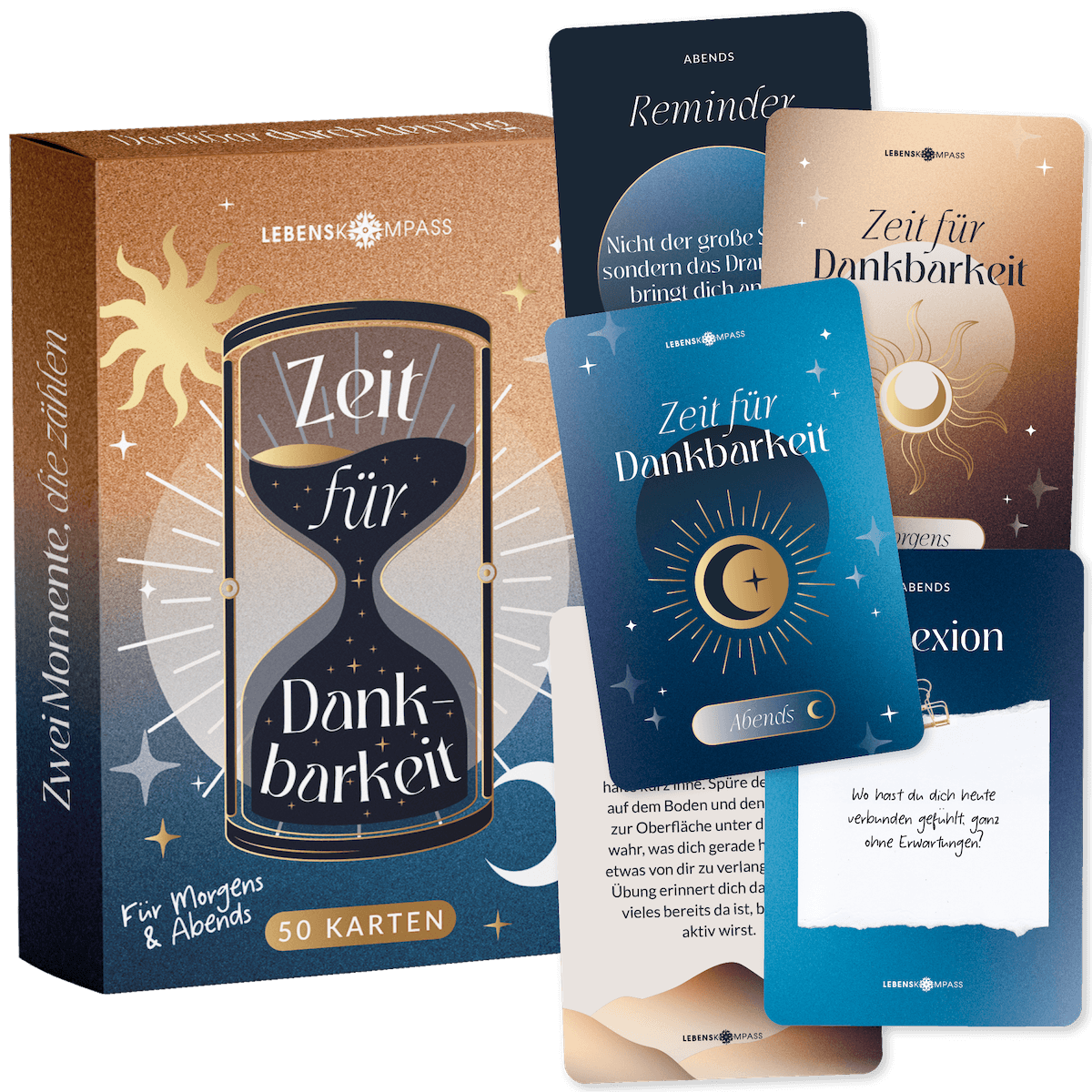 Dankbarkeitskarten – Set mit 50 Karten