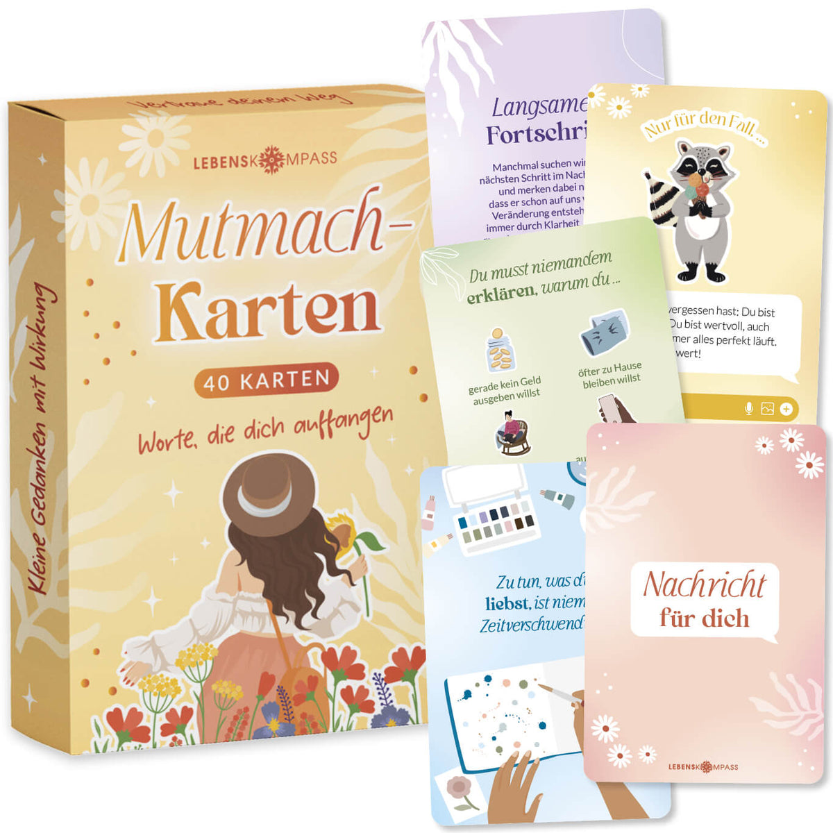 Mutmach-Karten – 40 aufmunternde Reminder