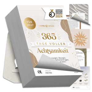 Abreißkalender 2027 - 365 Tage Achtsamkeit