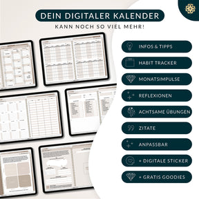 Digitaler Lehrerkalender - PDF mit Hyperlinks