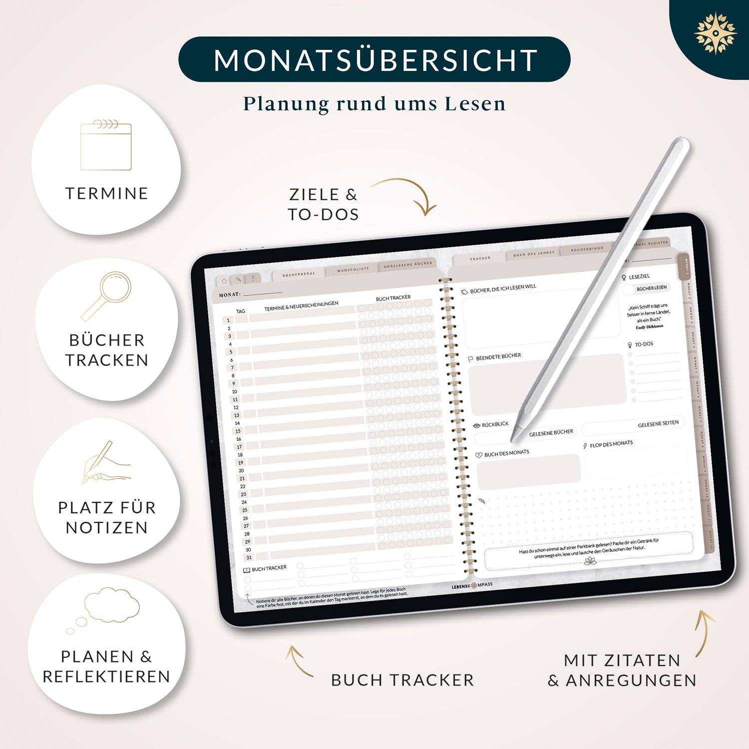 Digitales Buchjournal - PDF mit Hyperlinks