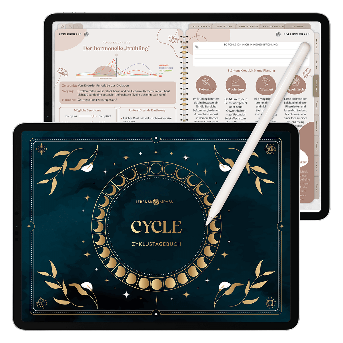 Digitales Zyklustagebuch - PDF mit Hyperlinks