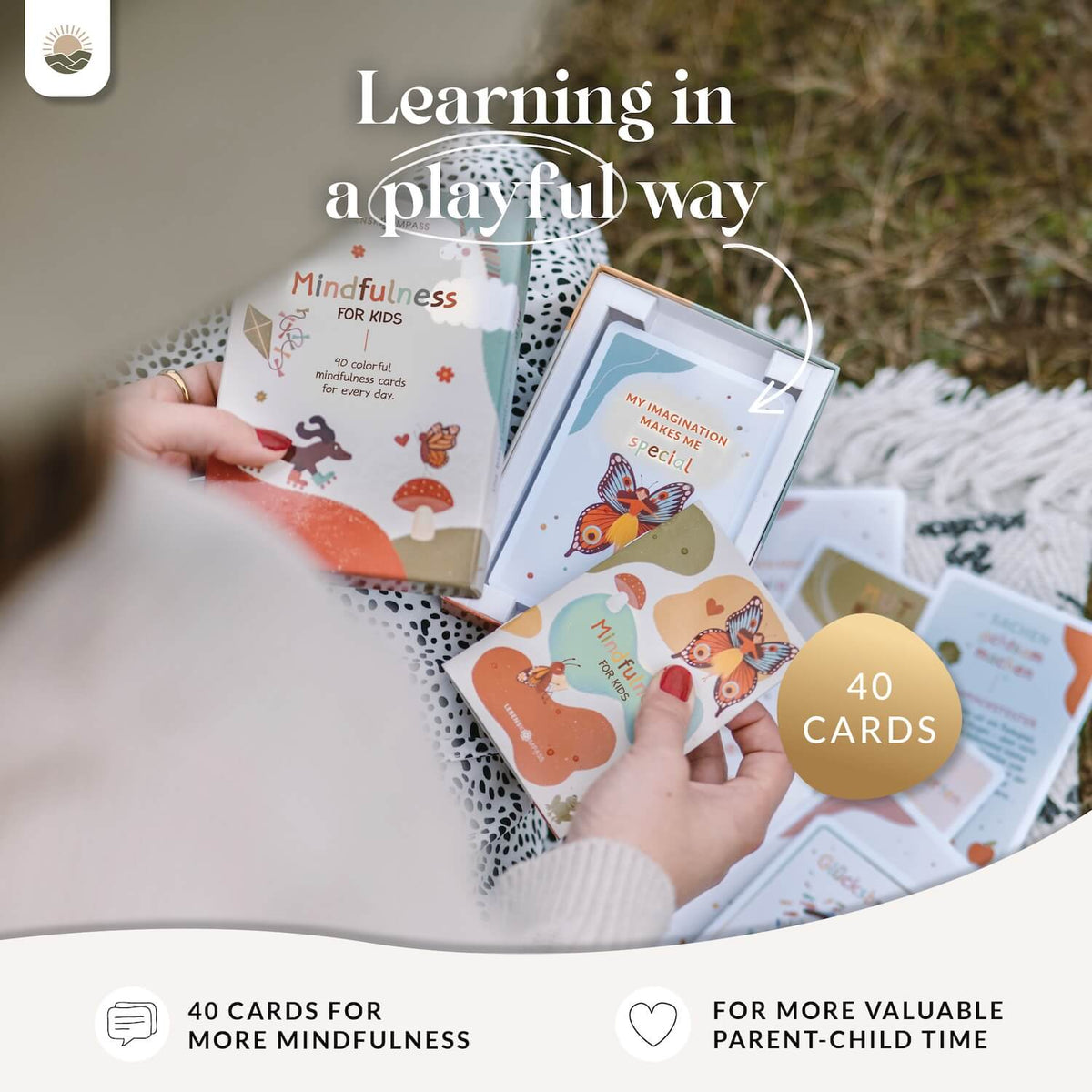 Achtsamkeitskarten Kinder - Englische Version