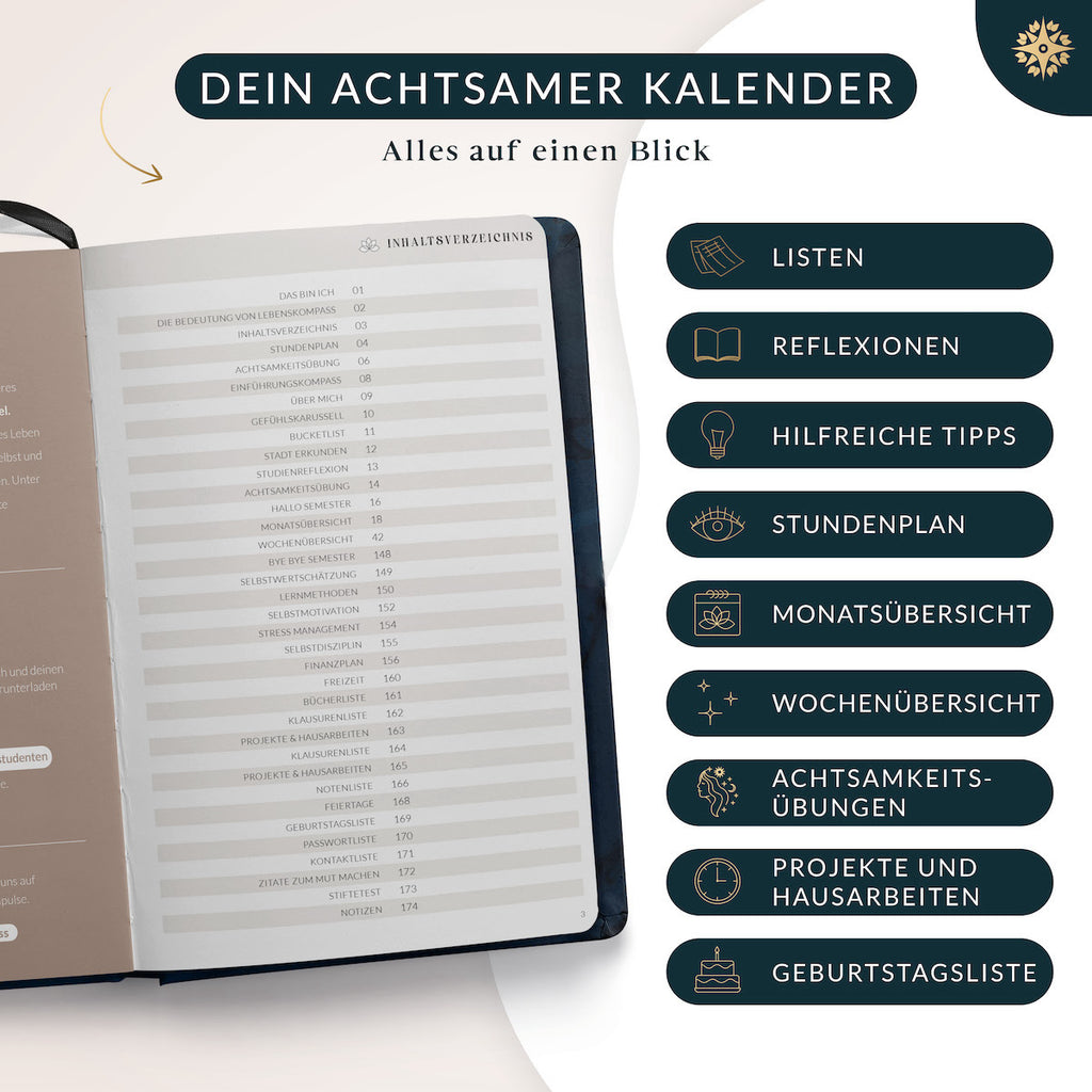 Studienplaner Undatiert - DIN A5