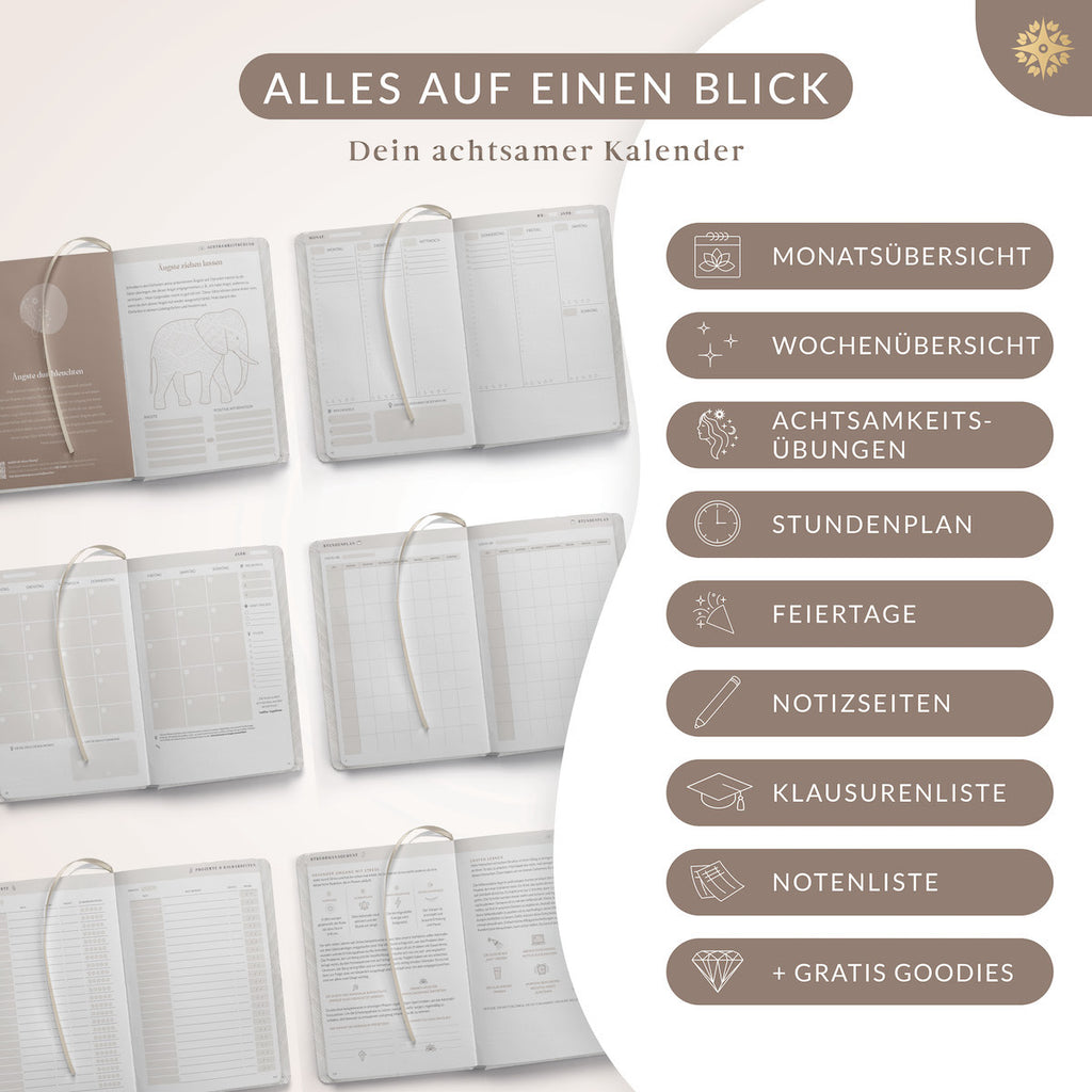 Studienplaner Undatiert - DIN A5