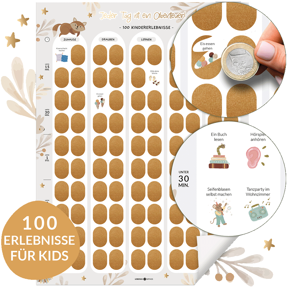 Rubbelposter für Kinder - 100 Beschäftigungsideen