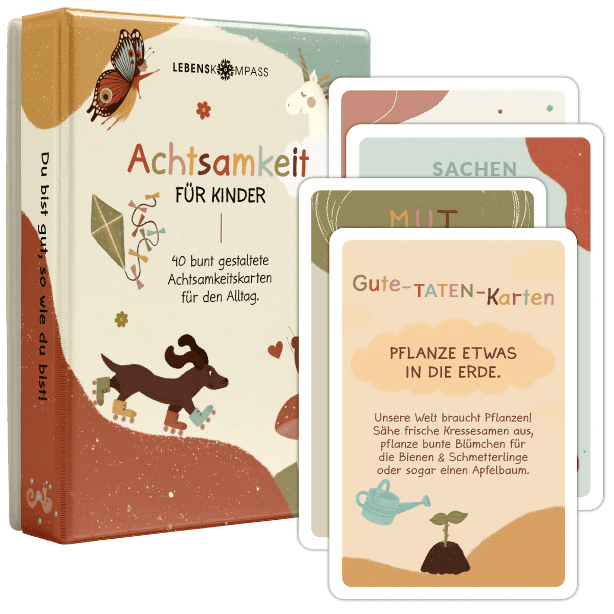 Achtsamkeitskarten - 40 Karten für Kinder