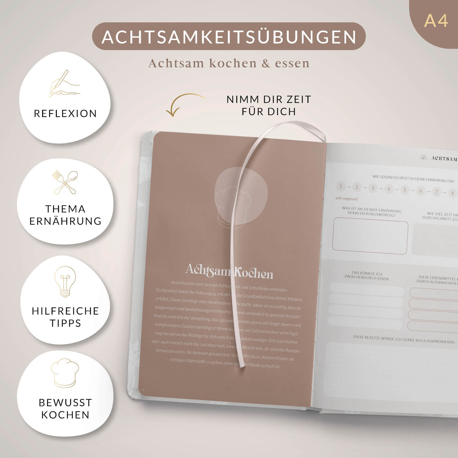 DIY Rezeptbuch mit Saisonkalender