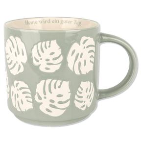 Keramiktasse mit Spruch & stylischem Design - 540ml