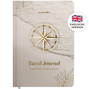 Reisetagebuch - DIN A5 - Englische Version