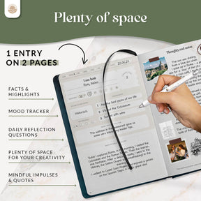 Reisetagebuch - DIN A5 - Englische Version