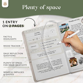 Reisetagebuch - DIN A5 - Englische Version