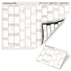 Jahresplaner 2026 - DIN A1 Posterkalender