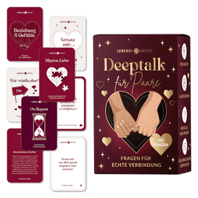 Deeptalk Paare - 100 Gesprächskarten für echte Nähe & Achtsamkeit