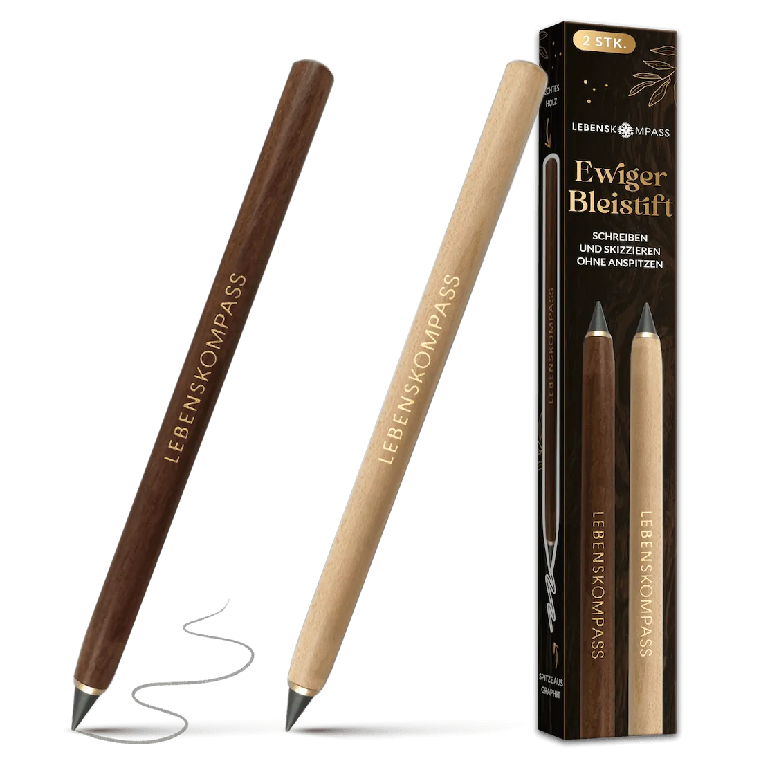 Ewiger Bleistift - 2er Set