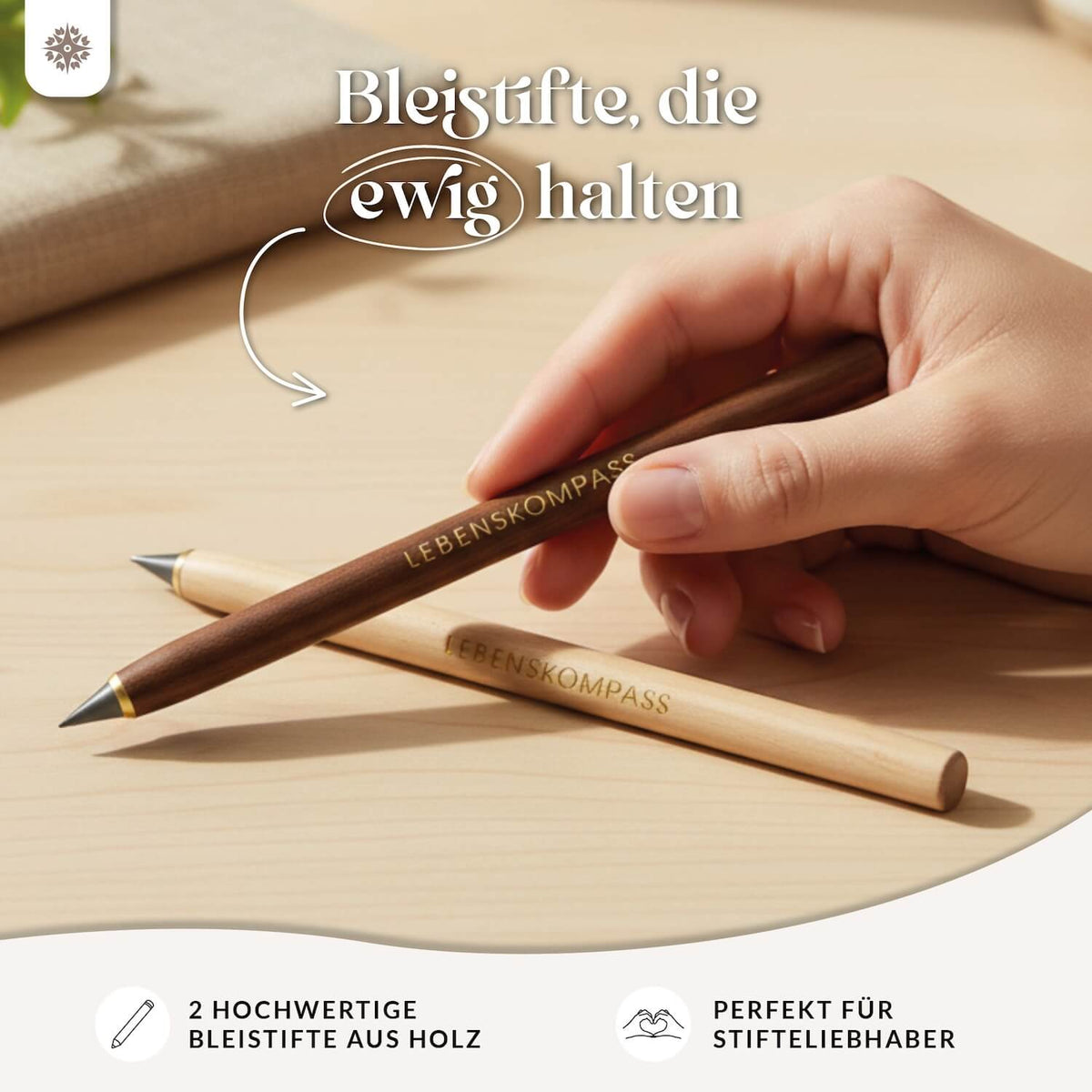 Ewiger Bleistift - 2er Set
