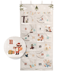 Adventskalender zum Befüllen - Wandteppich