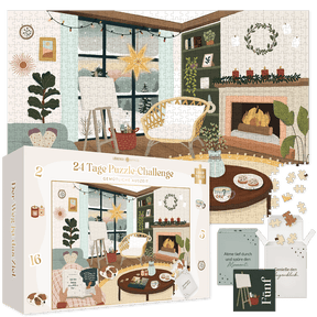 Adventskalender Puzzle - 24 Tage Puzzle-Challenge