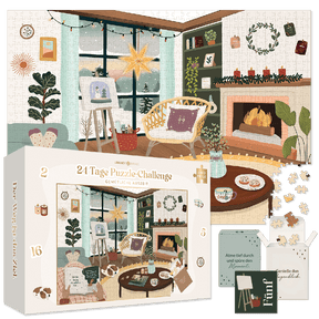 Adventskalender Puzzle - 24 Tage Puzzle-Challenge