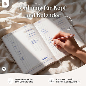 Produktivitätsplaner "FOKUS PLAN" - Undatiert DIN A5