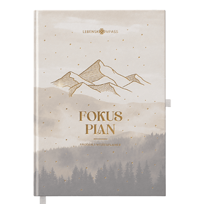 Produktivitätsplaner "FOKUS PLAN" - Undatiert DIN A5