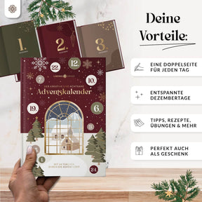 Adventskalenderbuch für Erwachsene - 24 Türchen