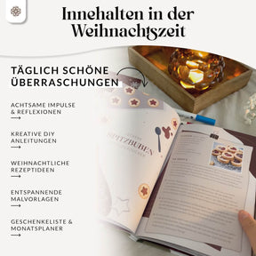 Adventskalenderbuch für Erwachsene - 24 Türchen