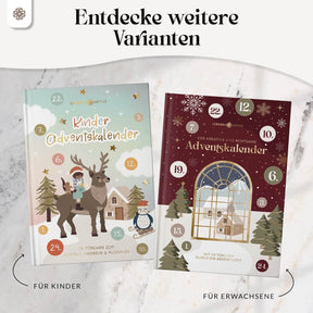 Adventskalenderbuch für Erwachsene - 24 Türchen