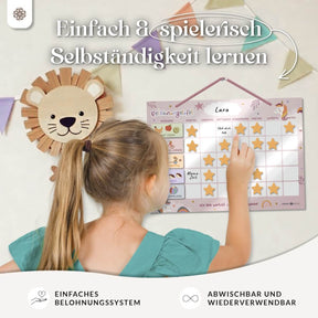 Undatierter Tages- und Wochenplaner für Kinder
