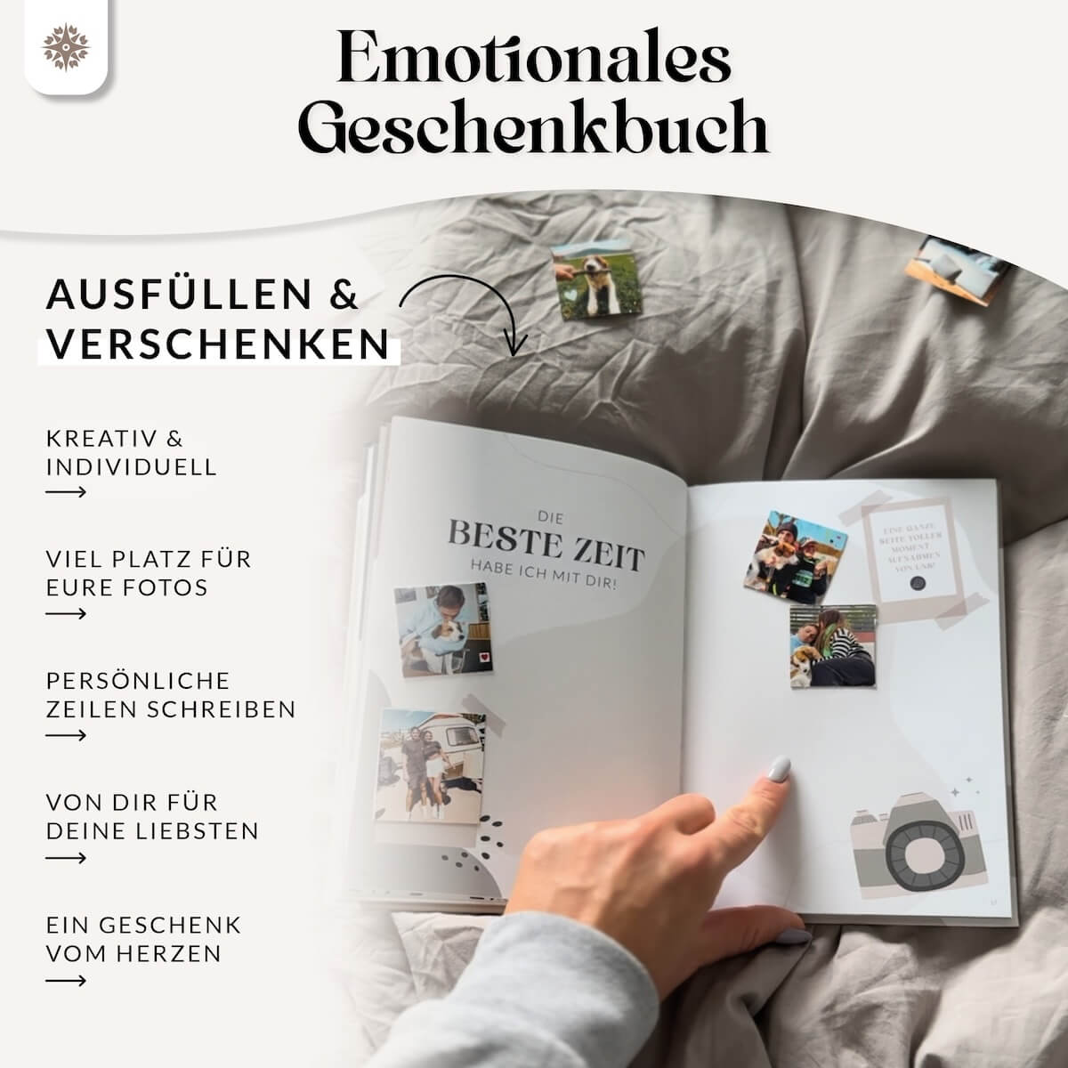 Ein Buch über Dich - Zum Ausfüllen und Verschenken
