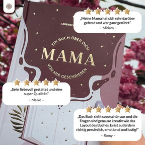 Ein Buch über Dich "Mama & Papa" - Zum Ausfüllen und Verschenken