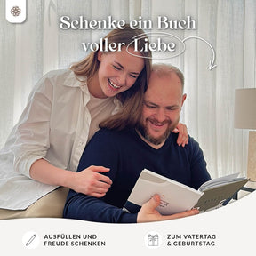 Ein Buch über Dich "Mama & Papa" - Zum Ausfüllen und Verschenken