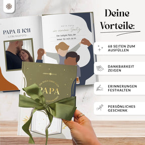 Ein Buch über Dich "Mama & Papa" - Zum Ausfüllen und Verschenken