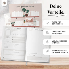 Buchjournal mit Poster