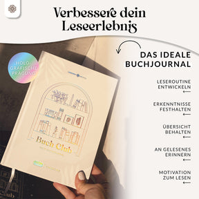 Buchjournal - Lesetagebuch zum Ausfüllen