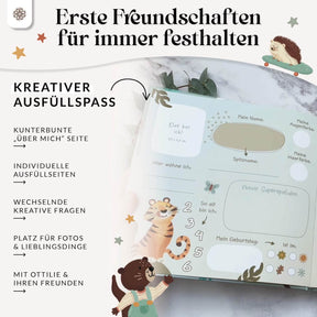 Freundebuch für Kindergartenkinder