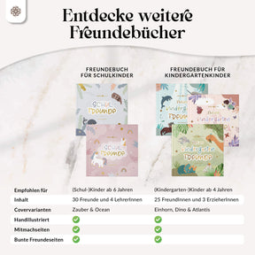 Freundebuch für Kindergartenkinder