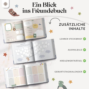 Freundebuch für Schulkinder