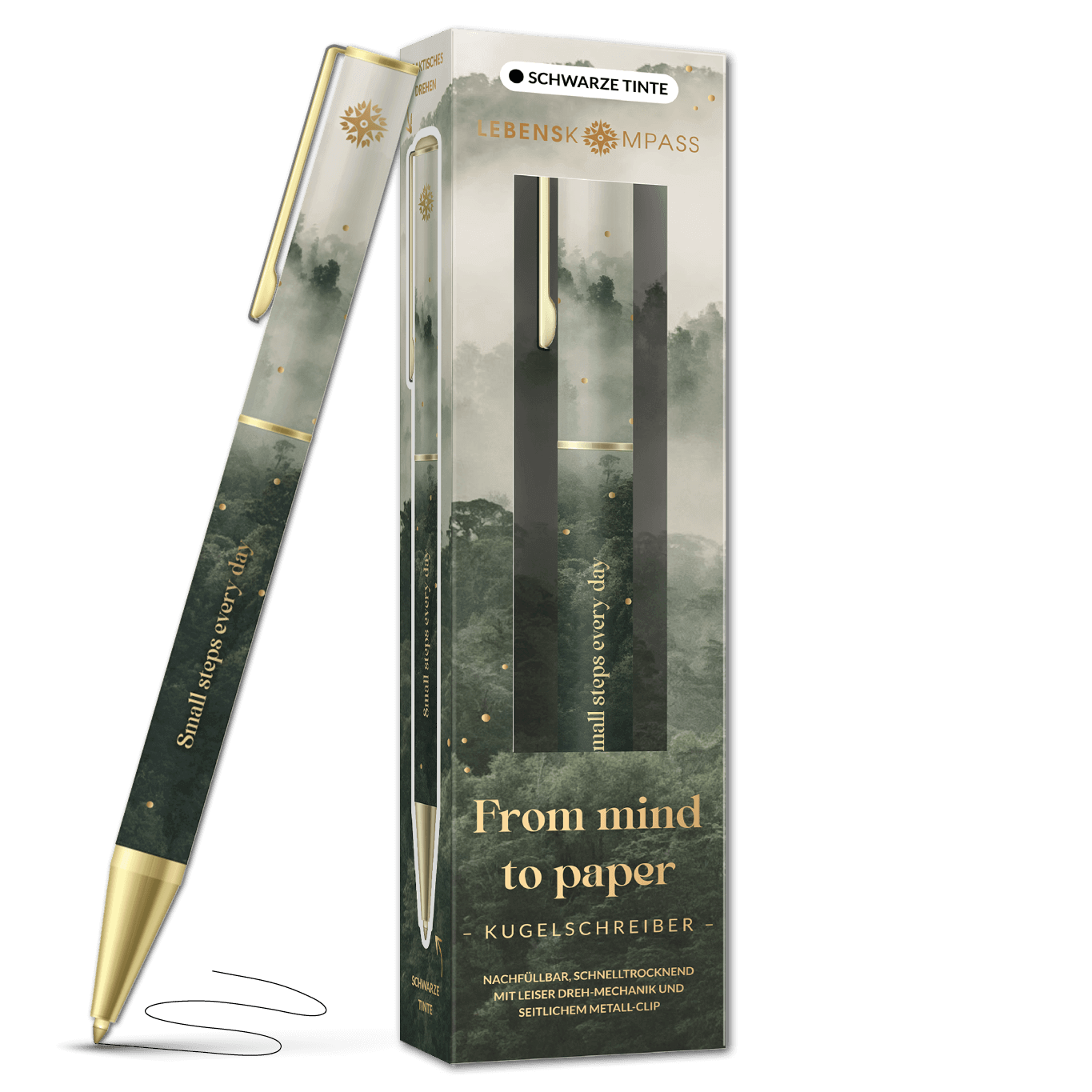 Kugelschreiber mit auswechselbarer Mine