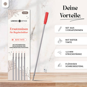 Kugelschreiber mit auswechselbarer Mine