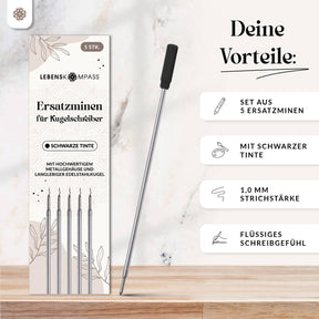 Kugelschreiber mit auswechselbarer Mine