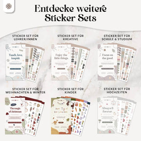 Sticker Set Schwangerschaft & Baby