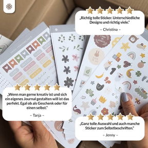 Sticker Set Schwangerschaft & Baby