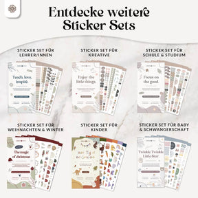 Sticker Set für Hochzeiten